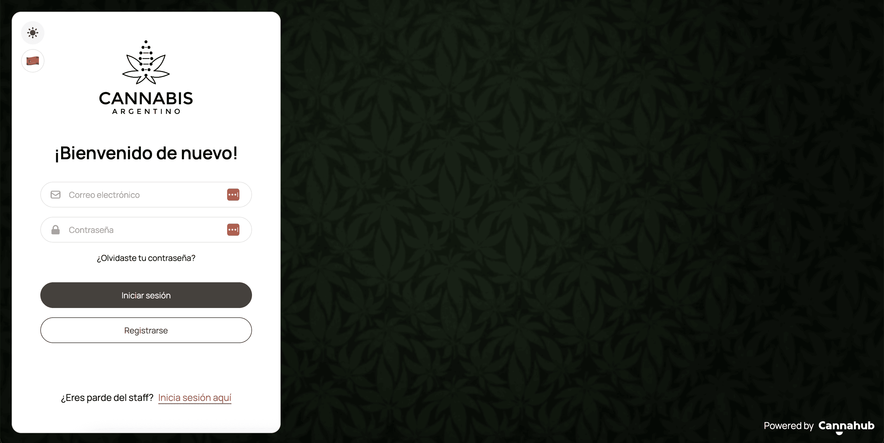 Flujo completo de onboarding mostrando el proceso en dos fases